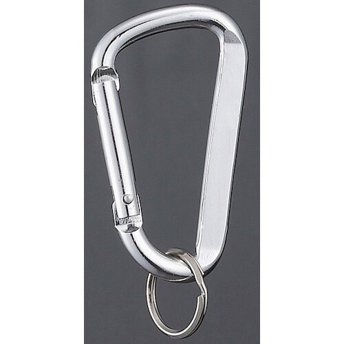 光 カラビナ シルバー 60mm