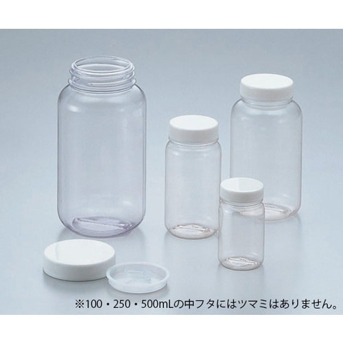 AS クリア広口瓶(透明エンビ製)250mL