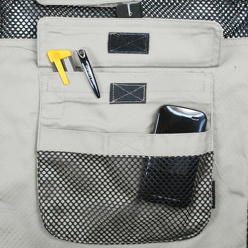 カジメイク メッシュベスト ネイビー L