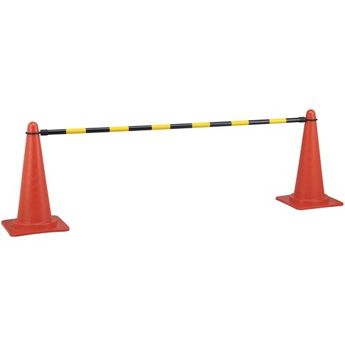 緑十字 コーンバー 黄/黒(トラ) コーンバーB(