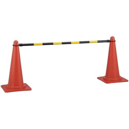 緑十字 コーンバー 黄/黒(トラ) コーンバーB(