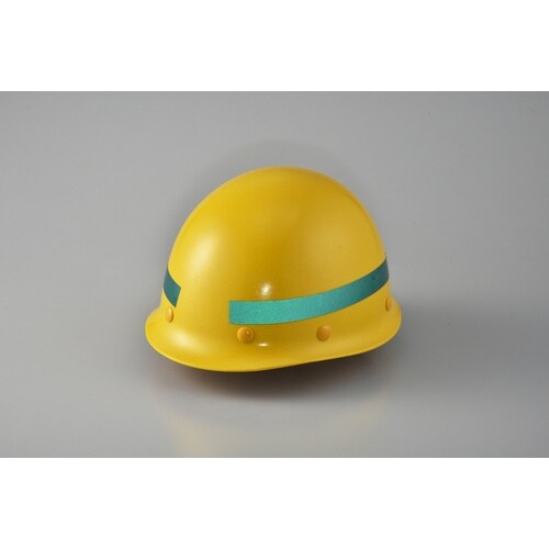 緑十字 ヘルメット用ステッカー 弓型ラインテープ(