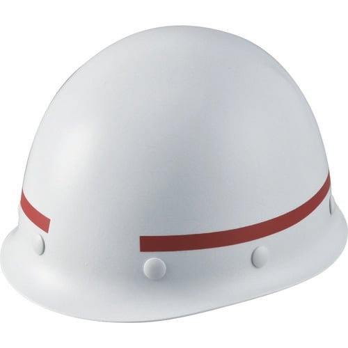 緑十字 ヘルメット用ラインテープ 赤 HLM−B(