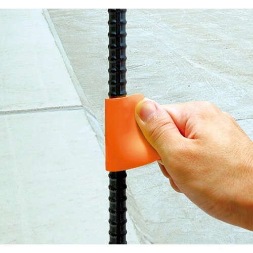 シンワ 鉄筋カラーマーカー オレンジ 10ヶ入