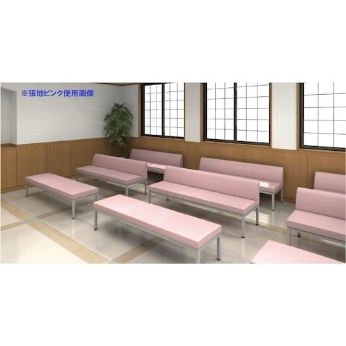 IRIS ロビーチェア フルータ4型背付W1500