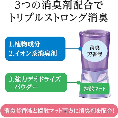 アース スッキーリ!トイレ用可憐なホワイトフローラ
