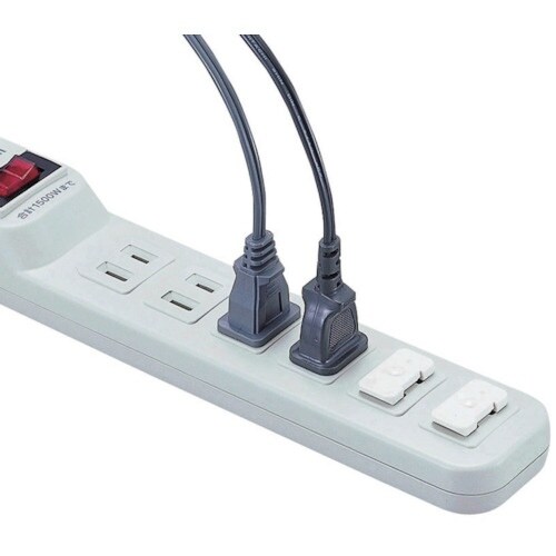 ELECOM 2P3P両用コンセントキャップ