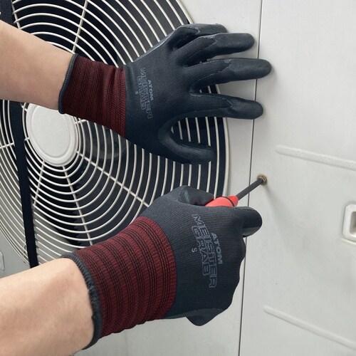 アトム ニトリル背抜き手袋 マイスターグラブ S