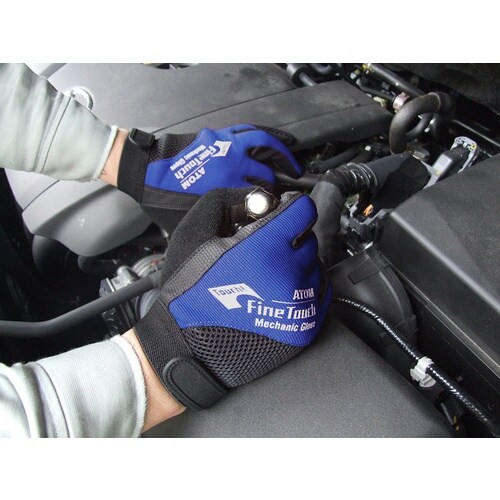 アトム 合皮手袋 ファインタッチ メカニック ネイ