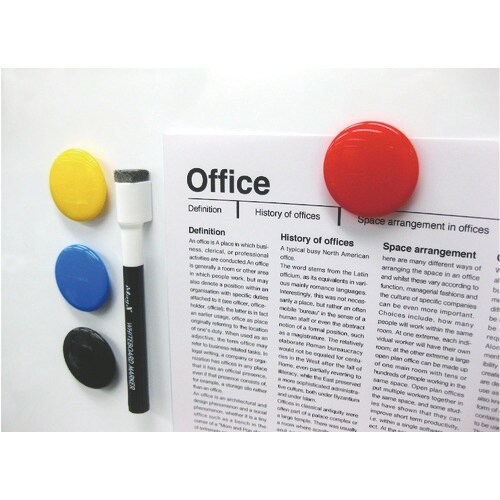 マグエックス カラーボタン20Φ6P−色込