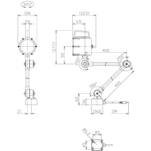 NIKKI 防水型LEDスポットライト 9W AC