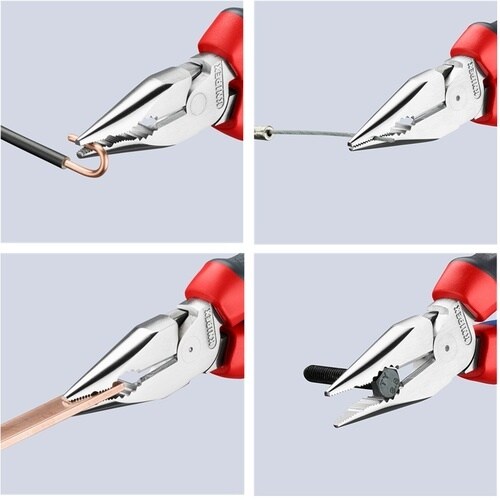 KNIPEX ニードルノーズペンチ コンフォートハ