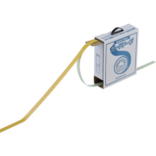 緑十字 ガードテープ(ラインテープ) 黄 GT−2