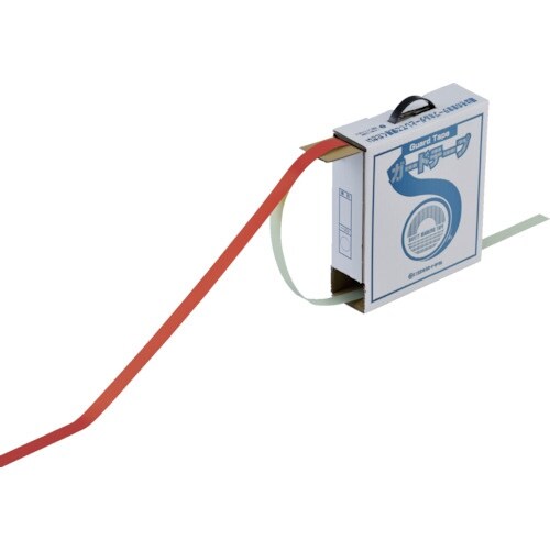 緑十字 ガードテープ(ラインテープ) 赤 GT−2