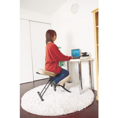 セイコー 作業チェア セブンポーズチェア ブラック