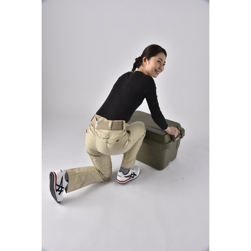 ミドリ安全 楽腰パンツ VE502下 カーキ 4L