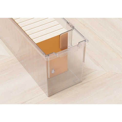 TENMA コミック本いれと庫 クリア 170×4