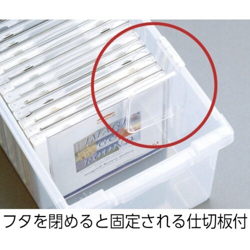 TENMA A5・コミック本いれと庫 クリア 19