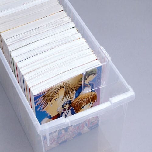 TENMA A5・コミック本いれと庫 クリア 19