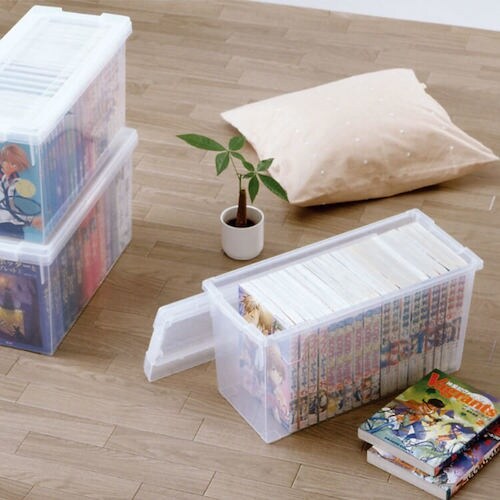 TENMA A5・コミック本いれと庫 クリア 19