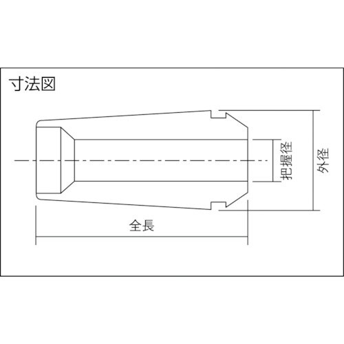 ユキワ SGコレット 把握径2mm 全長18.5m