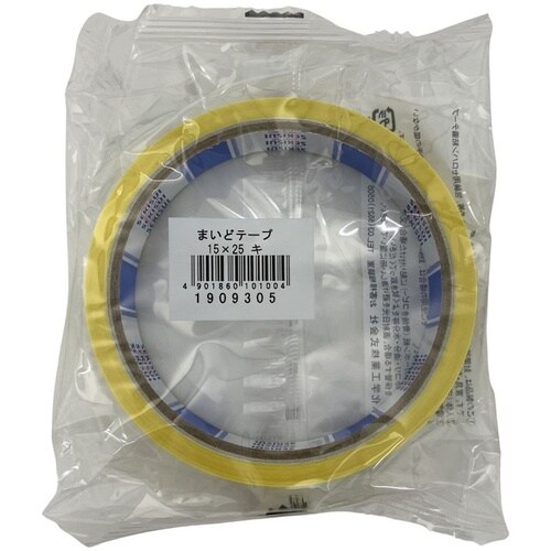 積水 まいどテープ 15X25 キイロ