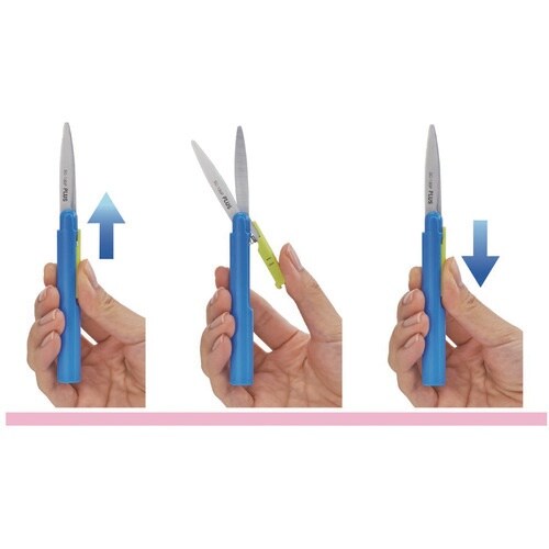 PLUS 34576)ハサミ フィットカットカーブ