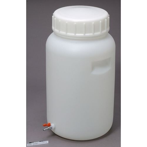 瑞穂 ポリタンク 取手付き 広口瓶 50L+3/8