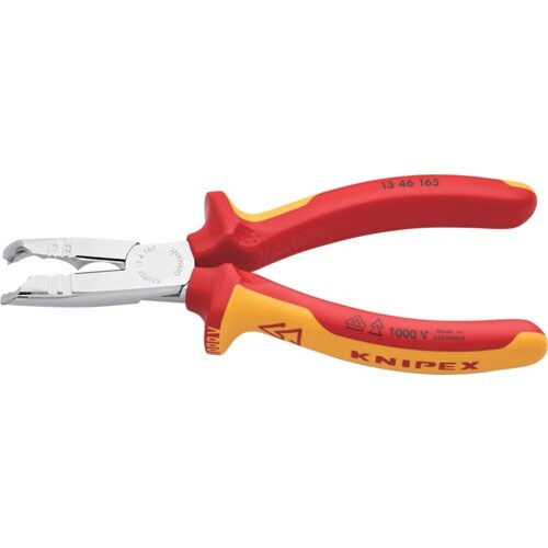 KNIPEX ニッパー機能付きワイヤストリッパー(