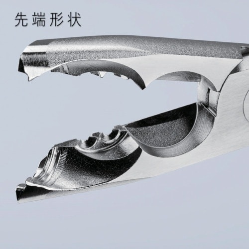 KNIPEX ニッパー機能付きワイヤストリッパー(