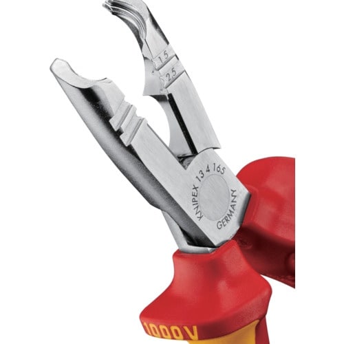 KNIPEX ニッパー機能付きワイヤストリッパー(