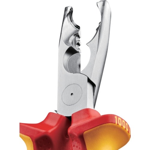 KNIPEX ニッパー機能付きワイヤストリッパー(