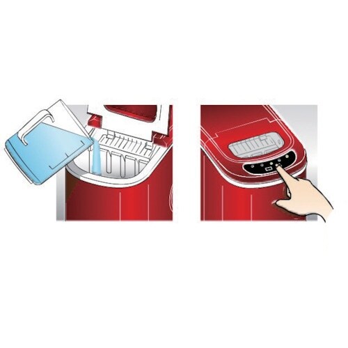 SHOWA 高速製氷機 レッド