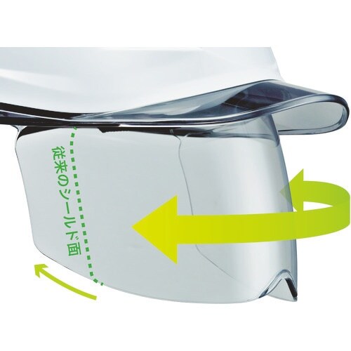 ミドリ安全 ハイスペックモデル(ワイドシールド付)