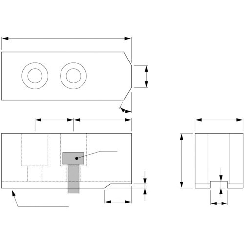 ARM 北川パワーチャック用鉄生爪B−206H60