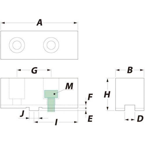 ARM 北川スクロールチャック用鉄生爪SBS−7H
