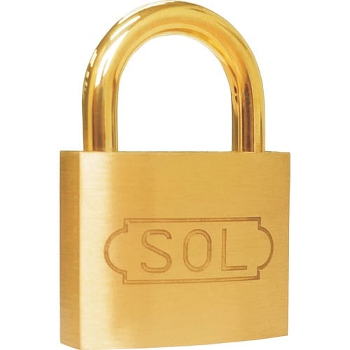 SOL シリンダー錠同一No.有25mm