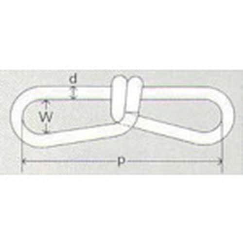 水本 黄銅ビクターチェーン(真鍮) 30m 線径2
