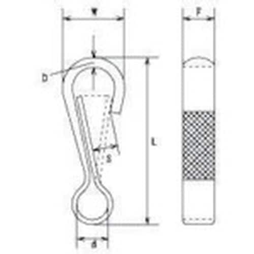 水本 ステンレス ピンフック 長さ22mm (5個