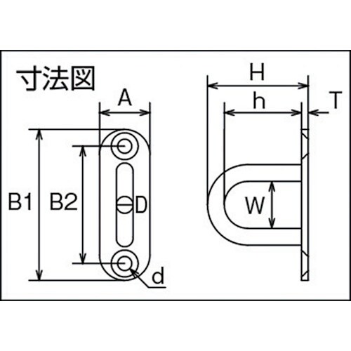 水本 アイプレート ステンレス パッドアイ 15m