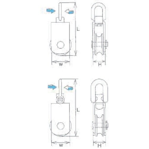 水本 ステンレス サンマブロック 参考使用荷重55