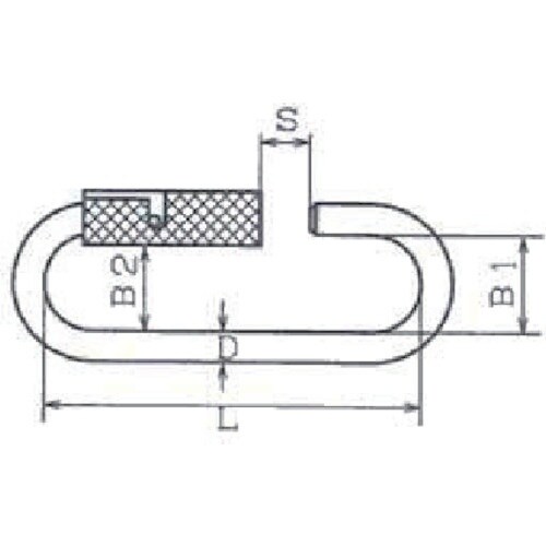 水本 ステンレス クイックキャッチ 線径6mm 長