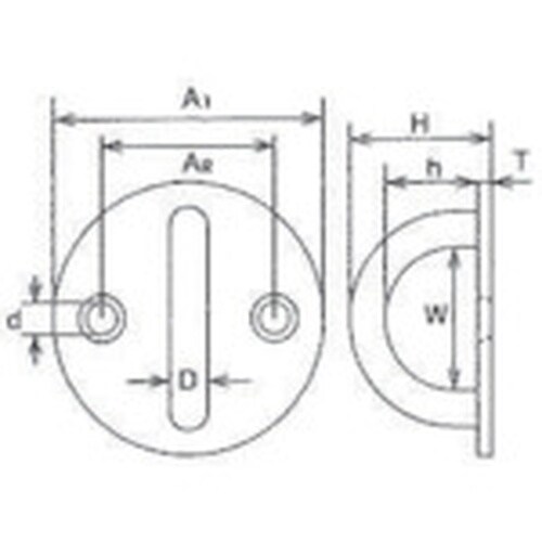 水本 アイスクリュー ステンレス ラウンドアイ 径