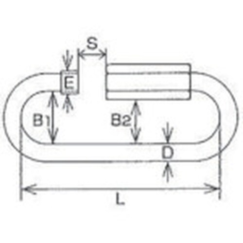 水本 ステンレス スピードキャッチ 線径5mm長さ
