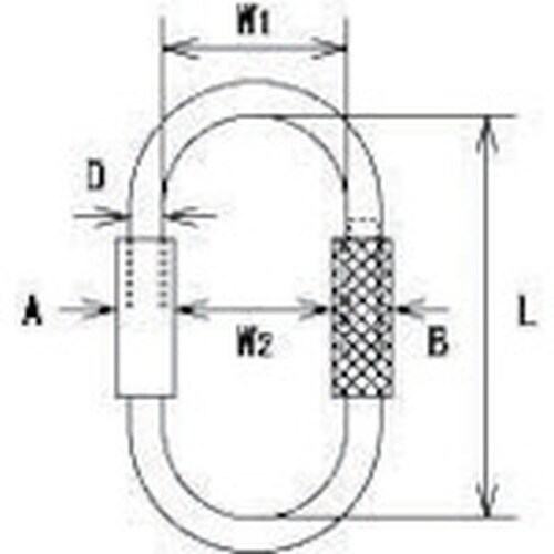 水本 ステンレス Jリンク 線径3mm長さ34mm