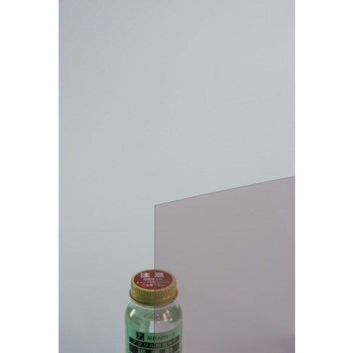 光 エンビ板 スモーク透明 0.5×450×600
