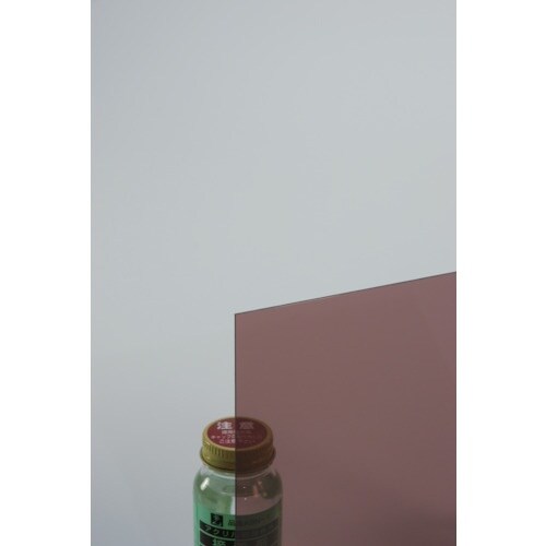 光 エンビ板 スモーク透明 1×450×600mm