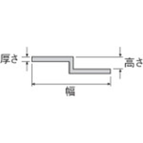 アルインコ アルミモールZ型水切 10 シルバー
