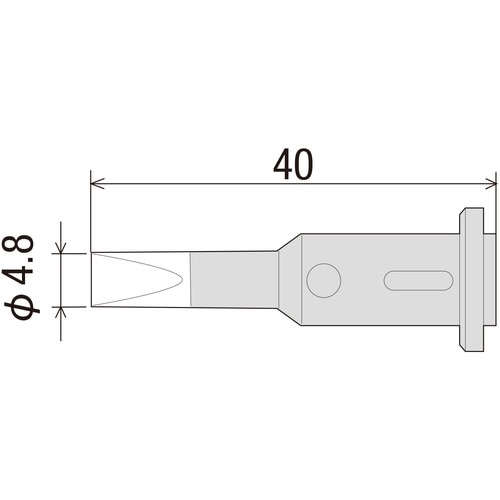 グット 替こて先4.8D型GP501用