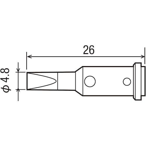グット 替こて先4.8D型GP510用